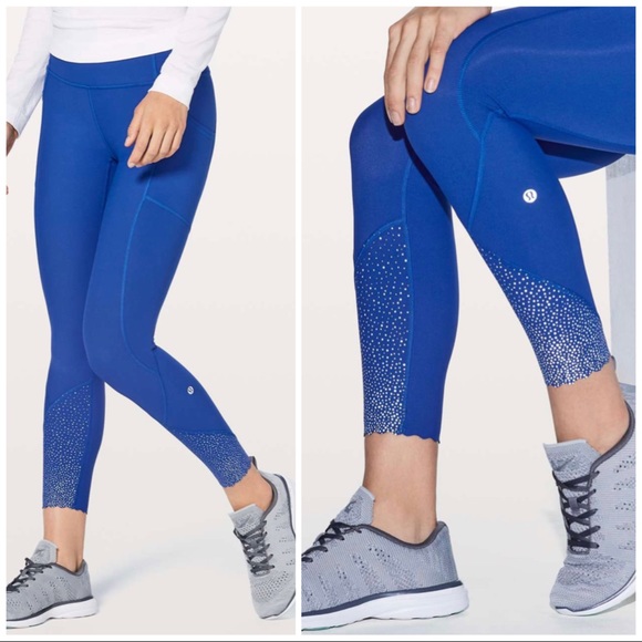 lululemon athletica Pants - Lululemon Tight Stuff Reflective Tight Jet Stream, 6